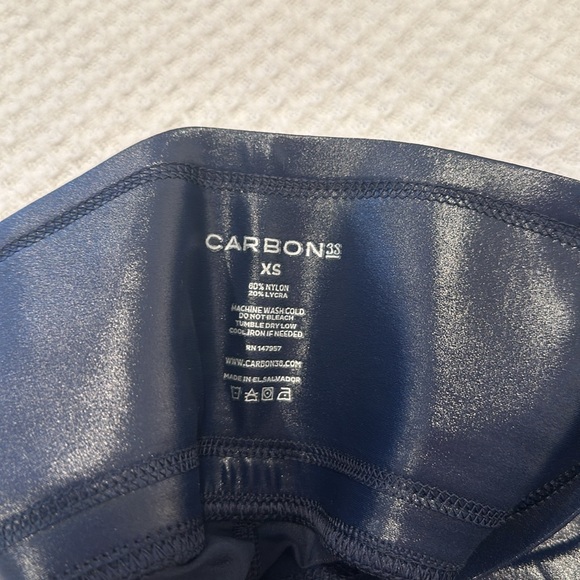 Carbon38 melt leggings in Navy XS NWT - Picture 2 of 2